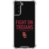 University of Southern California Fight On Trojans Galaxy S21 FE Clear Case